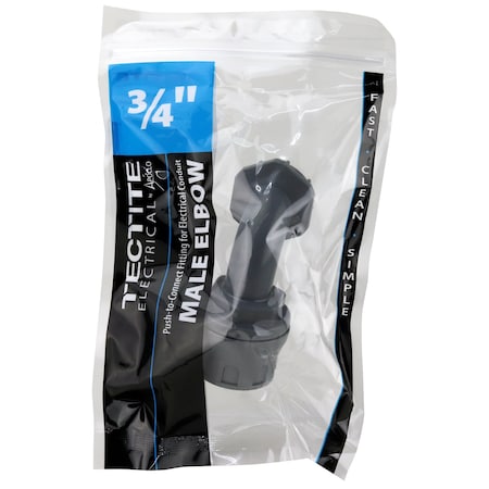 Apollo Conduit Fitting Elbow, Push-On, Stainless Steel ELME34